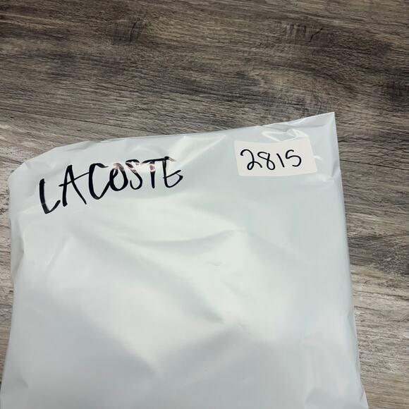 Lacoste Olive Green Mens 5 Crocodile Logo Short Sleeve Pique Tennis Polo Shirt L - Picture 10 of 10